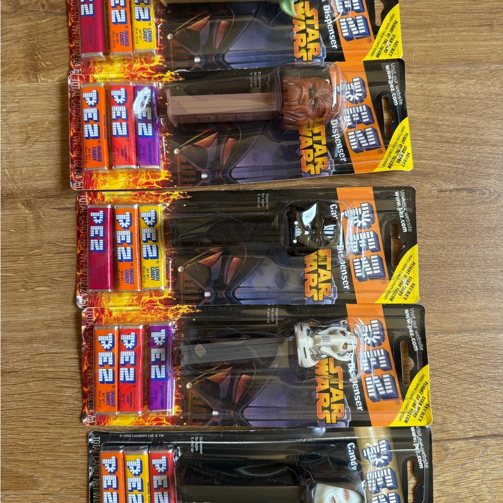 Star Wars PEZ Dispenser Set